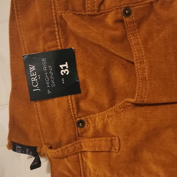J. Crew Pants - J. Crew High-Rise Skinny Pants in Orange